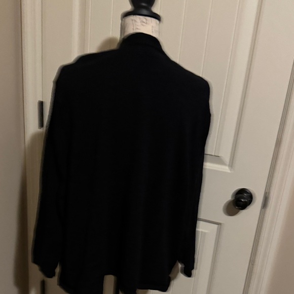 Classic Black Women's Cardigan - Picture 2 of 3